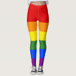 Legging Orgulho LGBT do Arco-Íris<br><div class="desc">Celebre o seu orgulho LGBTQ com riscas coloridas arrojadas. Linhas vermelhas,  laranja,  amarelas,  verdes,  azuis e violetas seguem horizontalmente de cima para baixo. Para ver o legal design de Stripes geométricas do Arco-Íris em outros itens,  clique na coleção "Artes Rochosas".</div>