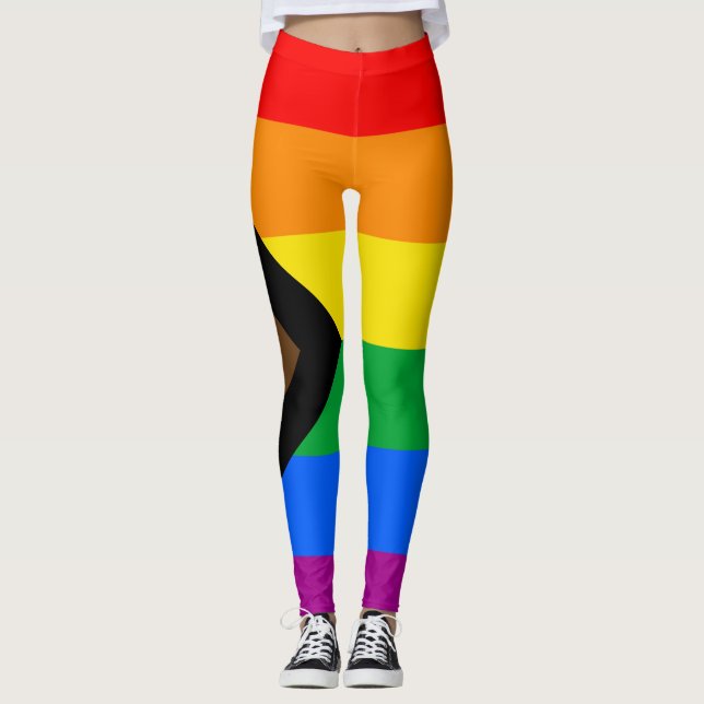Legging ORGULHO LGBT (Orgulho do Progresso) (Frente)