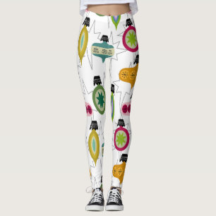 Legging Ornamentos atômicos