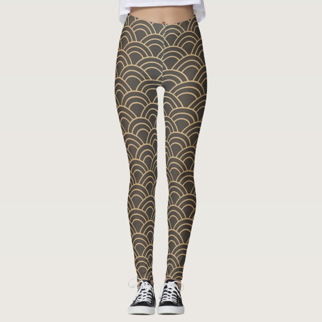 Legging Ornamentos de luxo 25 (Frente)