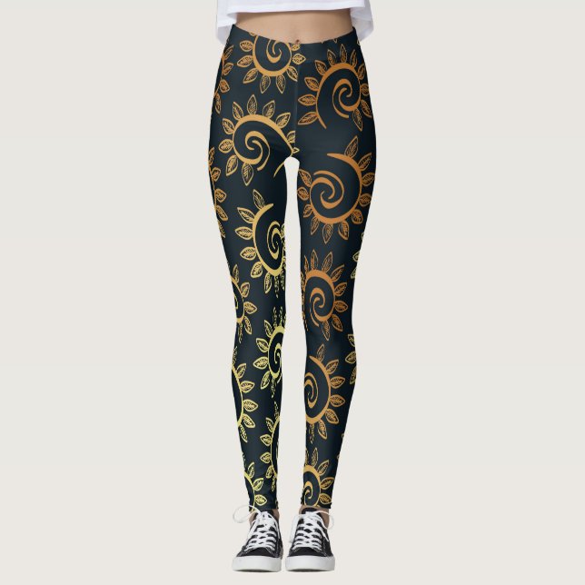 Legging Ornamentos de luxo 39 (Frente)