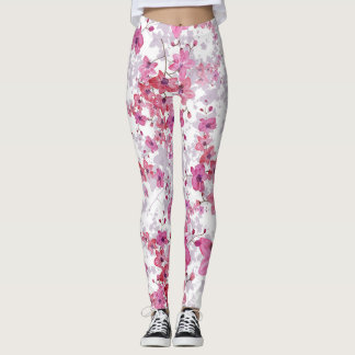 Legging Orquídea: beleza vermelha singular.