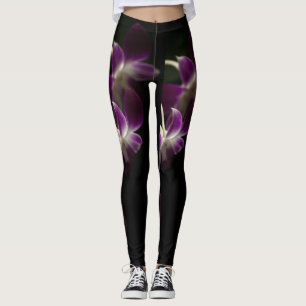 Legging Orquídea roxa