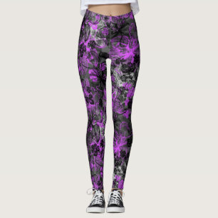 Legging Orquídea Tropical Wahine Lace Hawaiian