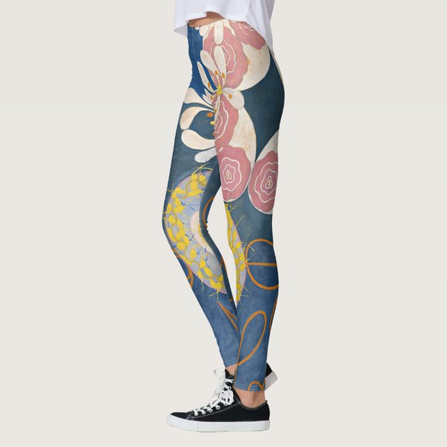 Legging Os Dez Maiores, Grupo IV, nº 1, por Hilma af Klint (Esquerda)