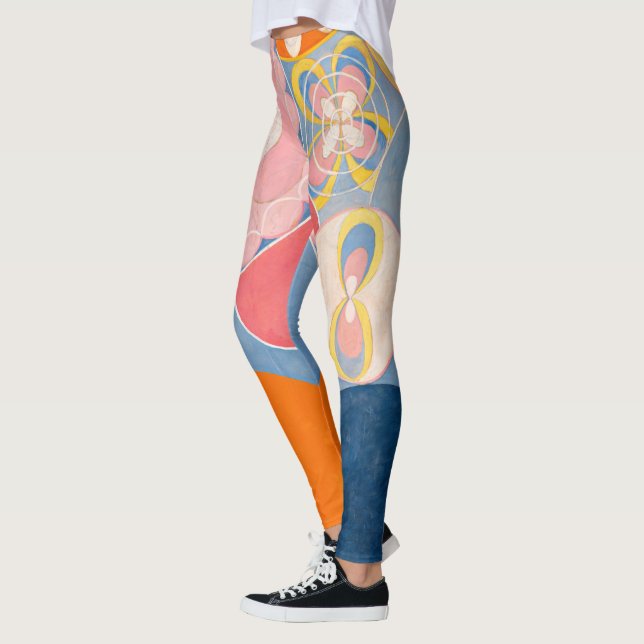 Legging Os Dez Maiores, Grupo IV, nº 2, por Hilma af Klint (Esquerda)
