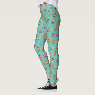 Legging Os Flintstones   Fred & Flintstone dos seixos