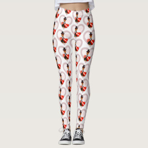 Legging Os Namorados de Oliver Encontram-se com Perna do C
