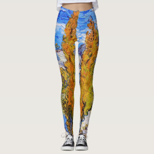 Legging Os Poplars em Santo-Rémy, Van Gogh