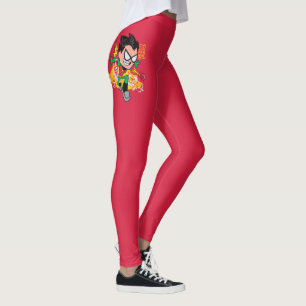 Legging Os titã adolescentes vão! gráfico do arsenal do