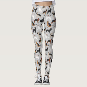 Legging Ossos do german shepherd e patas