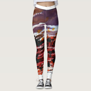 Legging Ostenta caneleiras por Doranne Alden Caruana