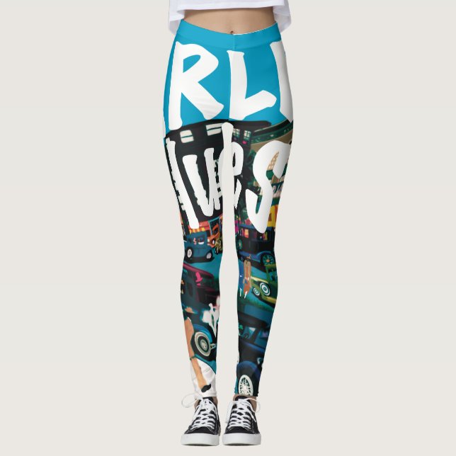 Legging Ostente o Harlem Blues (Frente)