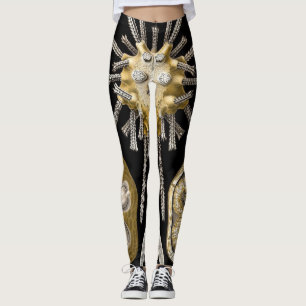 Legging Ouriços-do-mar Vintage Dólares da Areia por Ernst