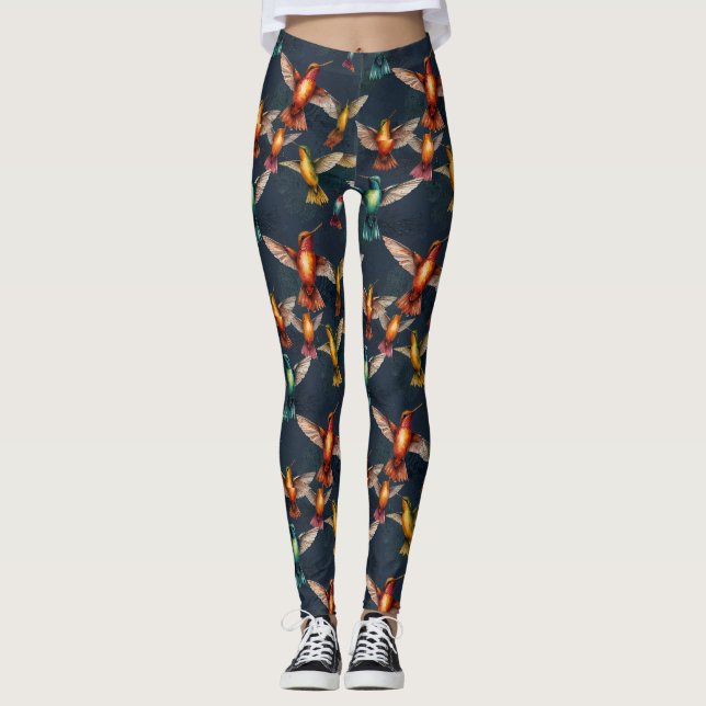 Legging Ouro Hummingbird (Frente)