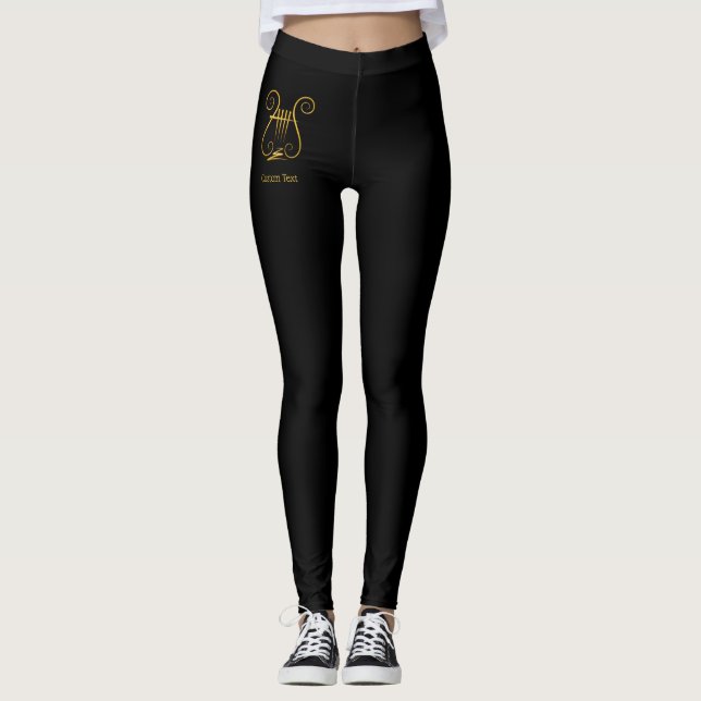 Legging Ouro Lyre (Frente)