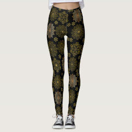 Legging ouro mandala