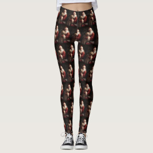 Legging Ouro Retriever com Natal Clause