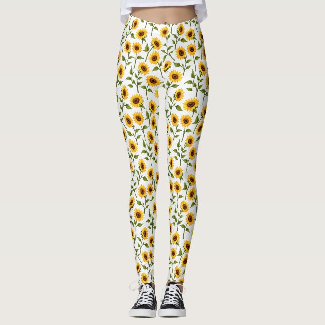 Legging Ouro Sunflower Bliss (Frente)