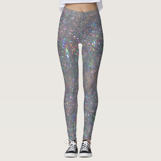 Legging Ouropel de prata (Frente)