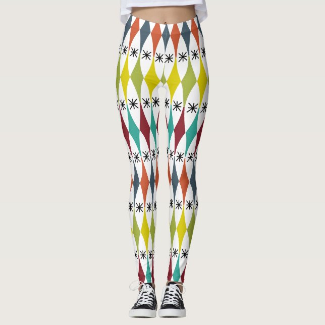 Legging Ouros e Starbursts (Frente)