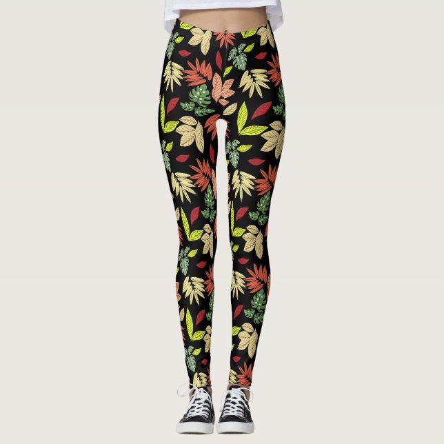 Legging Outono Colorido (Frente)