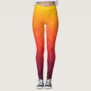 Legging Outono de Brasa Dourada