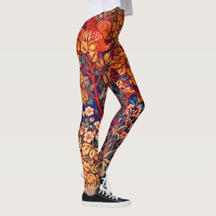 Legging OUTROS ANIMAIS FLORESTAIS DO AUTUMN, Hares,Faisão,