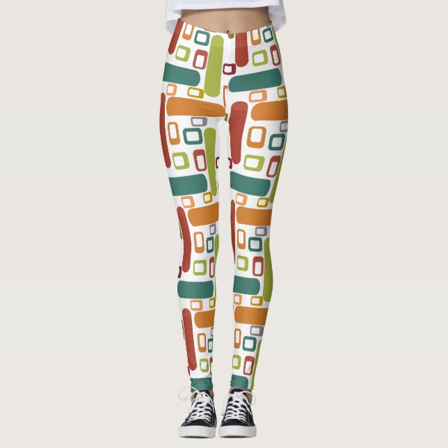 Legging Ovalas e Círculos (Frente)