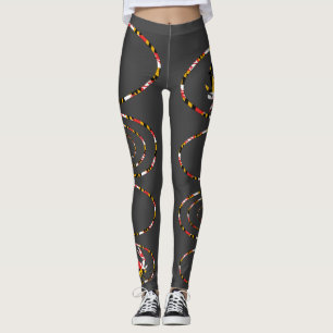 Legging Ovals do caranguejo da DM