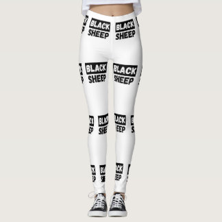 Legging Ovelha Negra Tipografia Negrita Entourage Arte