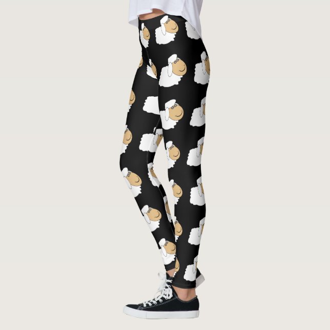 Legging Ovinos Design que Escolher Cor de Fundo (Esquerda)