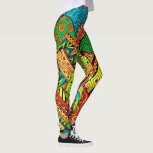 Legging Ovos de Páscoa ou Pernas Diárias de Pop