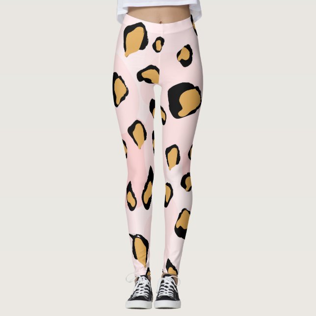 Legging Padrão Animal Boho (Frente)