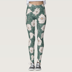 Legging Padrão Art Nouveau William-Morris