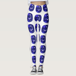 Legging Padrão Azul