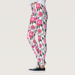 Legging Padrão bonito de Aquarela Rosa-Rosa-Rosa-Rosa-Rosa<br><div class="desc">Leggings de Padrão de Aquarela bonito,  Vermelha-rosa,  cor-de-rosa,  cor-de-rosa</div>
