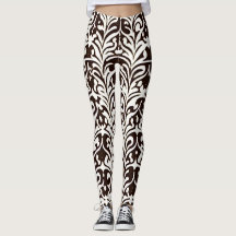 Padrão Branco Preto do Ornamento Africano