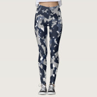 Padrão Camuflado Azul Cinza Branco