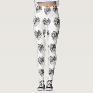 Legging Padrão cardíaco