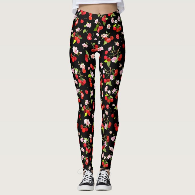 Legging Padrão Cherry 1 (Frente)