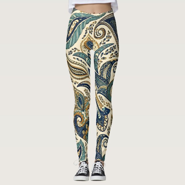 Legging padrão contínuo (Frente)