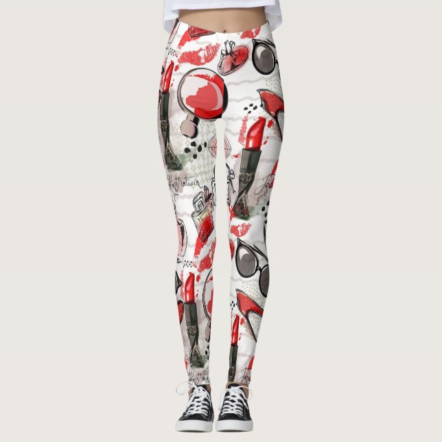 Legging Padrão cosmético (Frente)