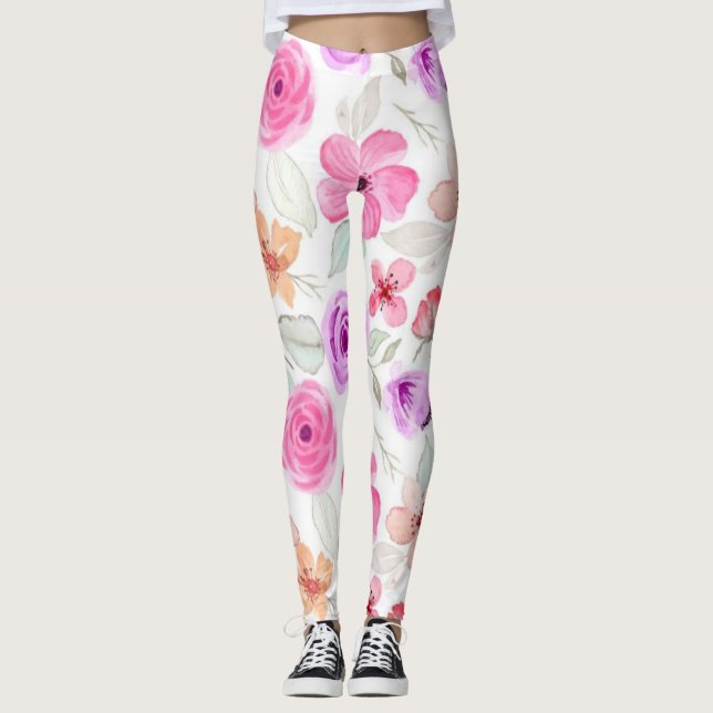 Legging Padrão da ventoinha (Frente)