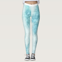 Padrão de Aquarela Azul Pálido