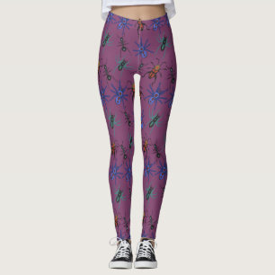 Legging Padrão de aranhas