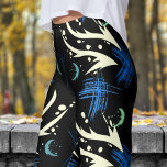 Legging Padrão de barra do dragão preto a frio<br><div class="desc">Uplique seu estilo com esta linda e deslumbrante barra de dragões em leggings negras. Projetados para mulheres que abraçam malhação, moda e estilo de chic, essas peças coloridas de roupas ativas fazem uma transição perfeita das sessões de ginástica ou yoga para o visto casual do dia a dia. Mantenha-se ativo,...</div>