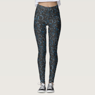 Legging Padrão de bolhas 02.FR.b Dgrey BG