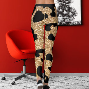 Legging Padrão de brilho moderno moderno de brilho elegant