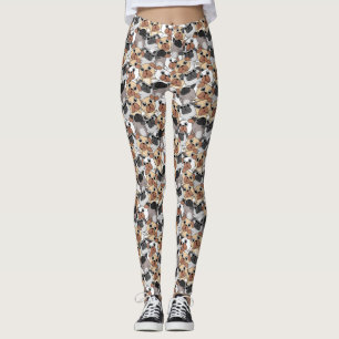 Legging Padrão de Cachorro Gato